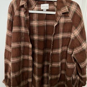 American Eagle Oversized Flannel